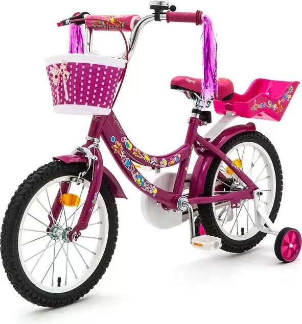 

Детский велосипед Zigzag Foris 16 ZG-1424 (малиновый)