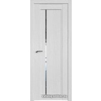 Межкомнатная дверь ProfilDoors 2.70XN L 40x200 (монблан, стекло прозрачное)