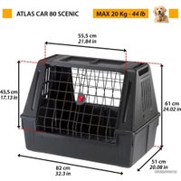 Автобокс Ferplast Atlas Car Scenic 80