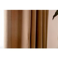 Комплект штор Decoretto Канвас теплый КТП-K33 1.88x2.6 м (песочный, 2 шт)