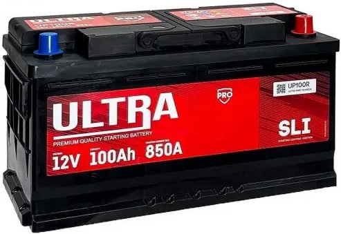 

Автомобильный аккумулятор Ultra PRO R+ (100 А·ч)