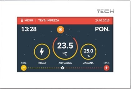 

Терморегулятор Tech ST-283C (белый)