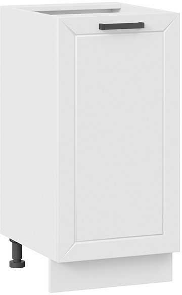 

Шкаф напольный Трия Лорас 1Н4 (белый/холст белый)