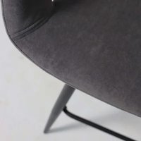 Стул с подлокотниками Мамадома Barny-R 700 (b28 Antracite Lux/черный)