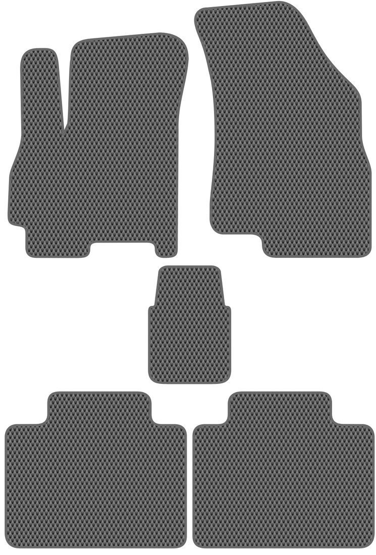 

Комплект ковриков для авто Alicosta EXEED LX I (suv / SUV) 2017 - Н.В. (серый, ромб)