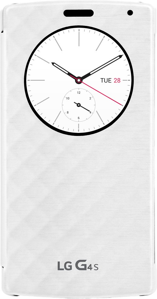 

Чехол для телефона LG Quick Circle для LG G4s (белый) [CFV-110]
