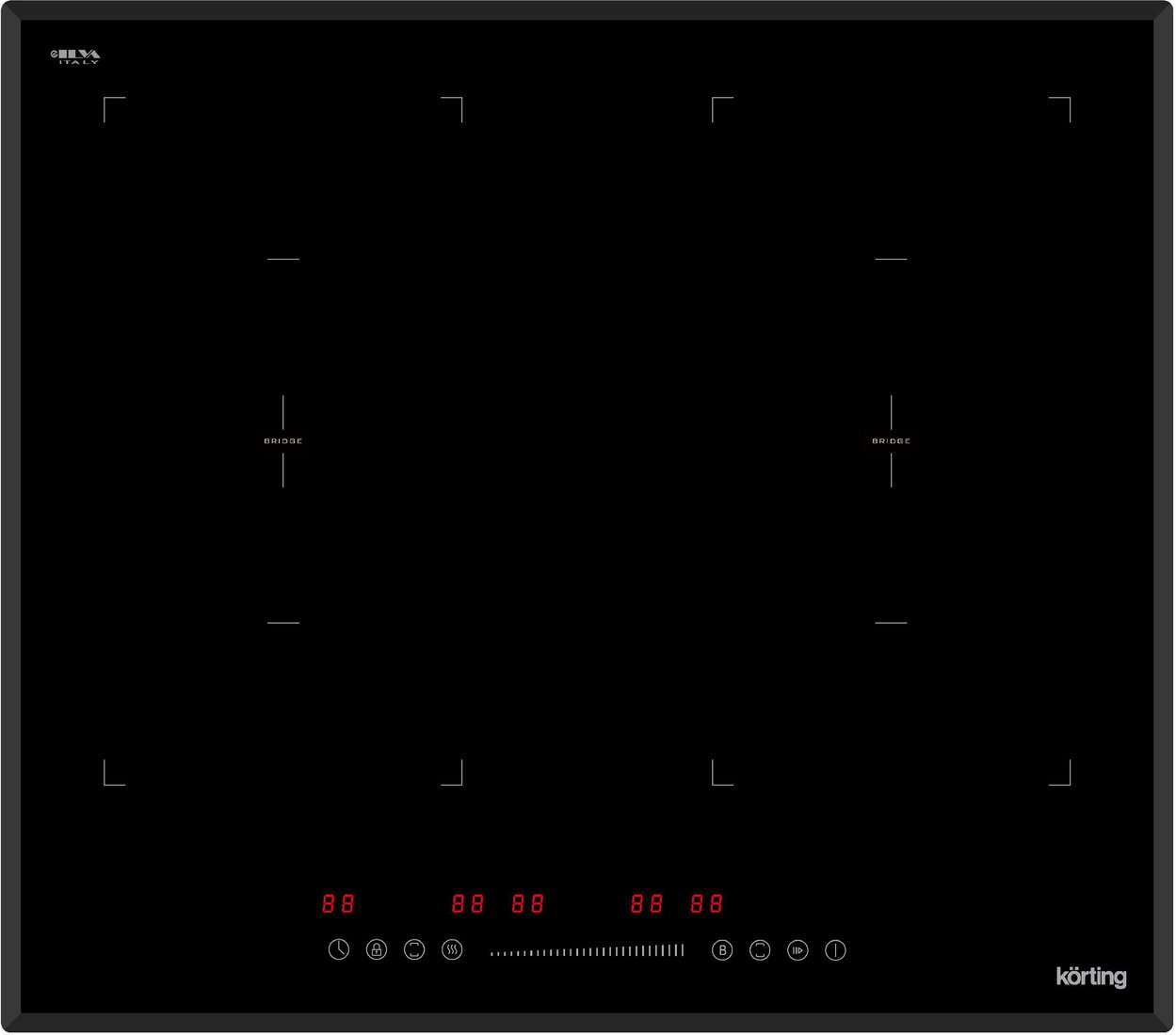 

Варочная панель Korting HIB 64470 B
