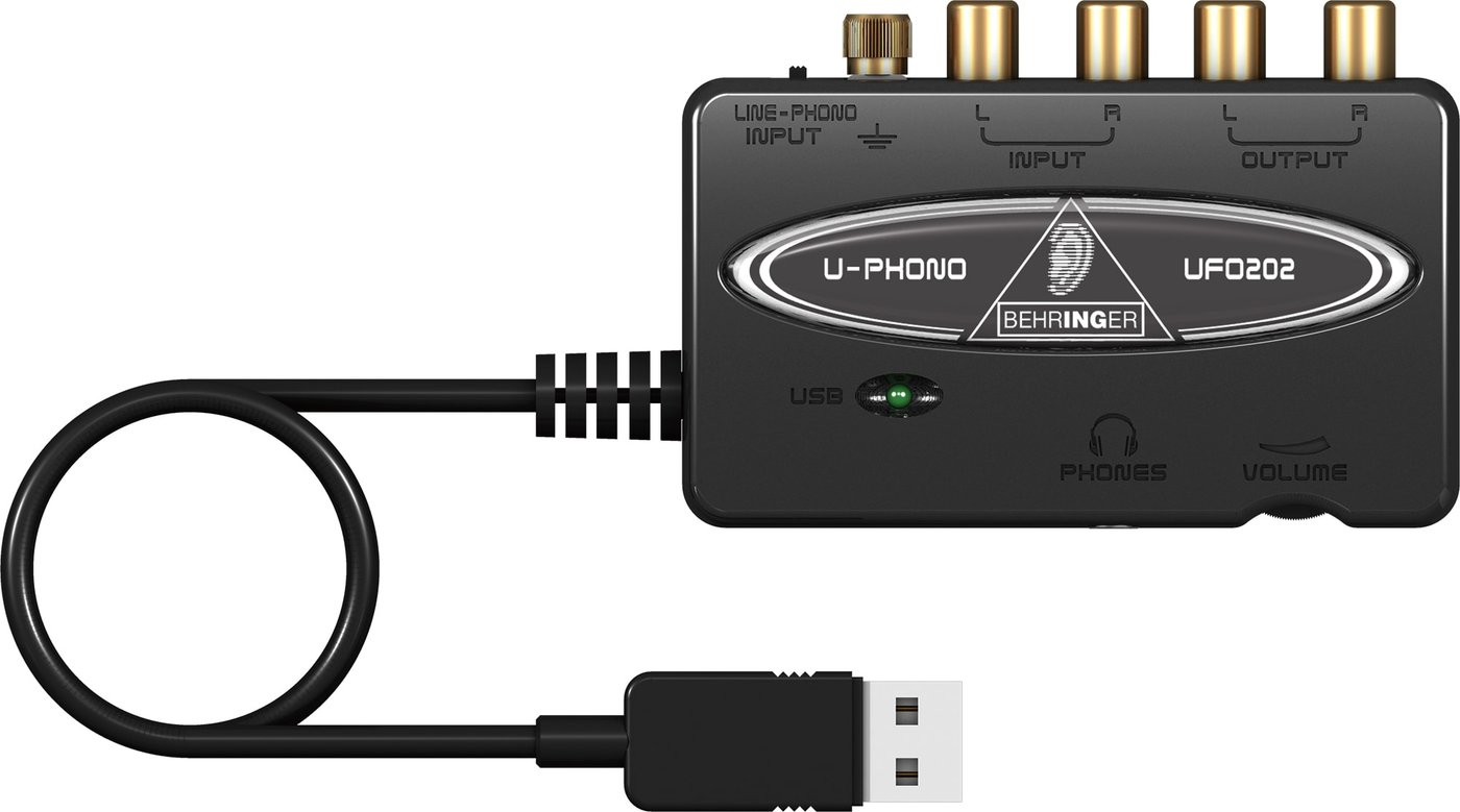

Аудиоинтерфейс Behringer UFO202-BK
