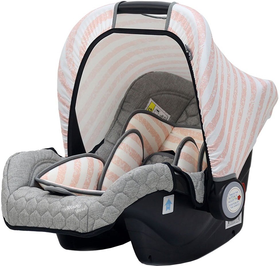 

Детское автокресло Rant Miracle Story Line LB327 (персик)