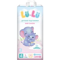 Подгузники Lu-Lu Diapers №4 (L, 50 шт)