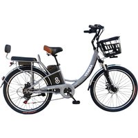 Электровелосипед Smart8 Venera (серый)