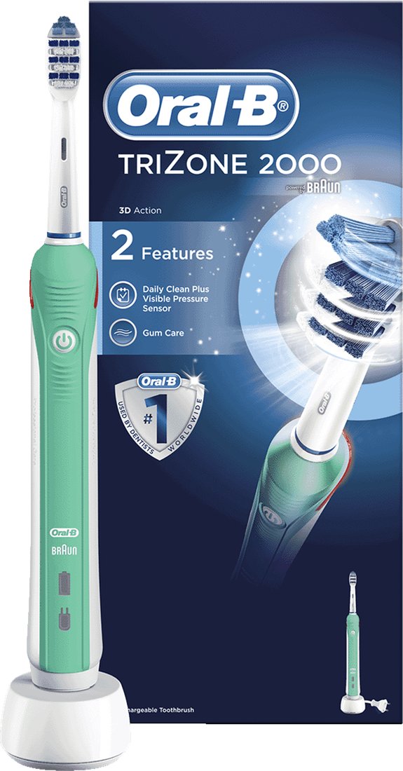 

Электрическая зубная щетка Oral-B TriZone 2000