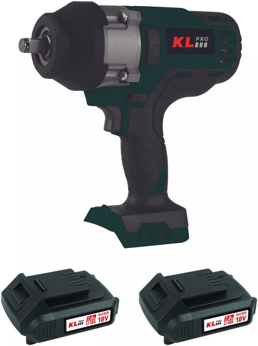 

Гайковерт KLPRO KLSS18BHX-20 (с 2-мя АКБ, кейс)