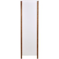 Шкаф распашной Polini Kids Simple двухсекционный с ящиками 0002770.165 (белый/дуб крафт)