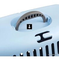 Переноска ZooExpress Турне 16311 (М, голубой)