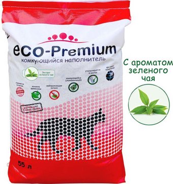 Eco-Premium с ароматом зеленого чая 55 л