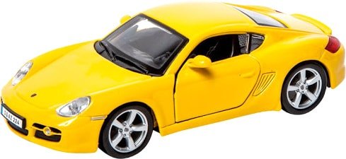 

Легковой автомобиль Bburago Porsche Cayman S 18-43003 (жёлтый)