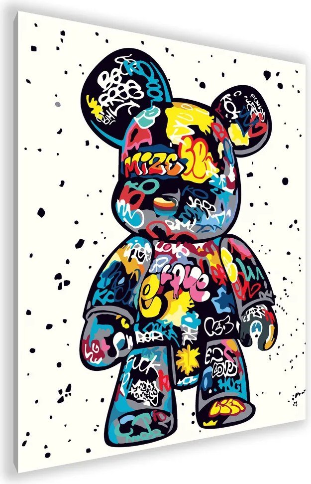 

Картина по номерам PaintLine Black Bearbrick PL-00125