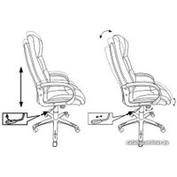 Офисное кресло Бюрократ CH-824 (черный)