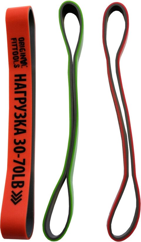 

Набор фитнес резинок Original FitTools FT-80-SET (3шт)