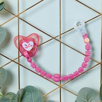 Аксессуар Zapf Creation Baby Annabell. Соска 41999 (розовый)