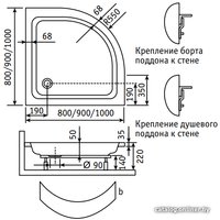 Душевой поддон RGW Стиль PL 80x80