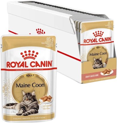 Пресервы Royal Canin Maine Coon Adult (Мейн Кун) в соусе 85 г, 28 шт