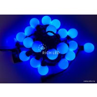 Светодиодная гирлянда Rich Led Шарики 4см RL-S5-20C-40B-B (синий)