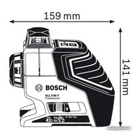 Лазерный нивелир Bosch GLL 3-80 P [0601063309]