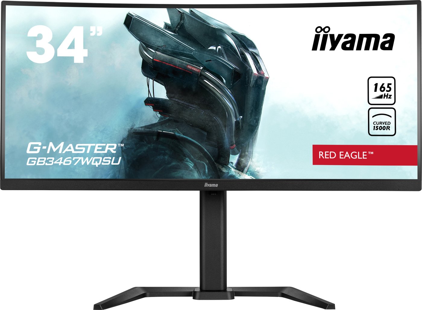

Игровой монитор Iiyama G-Master Red Eagle GB3467WQSU-B5