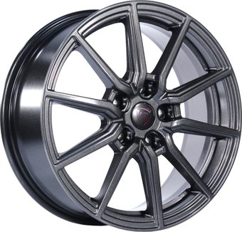 Литые диски NZ R-03 16x6.5" 5x108мм DIA 63.35мм ET 50мм GRAPHITE