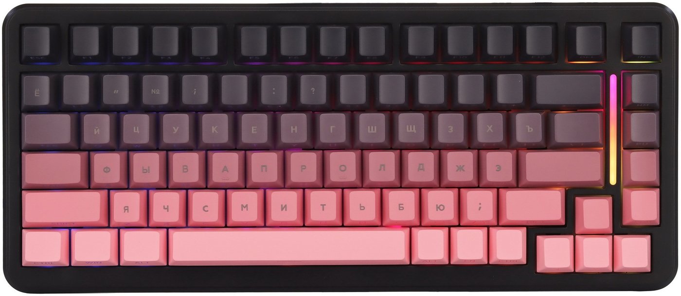 Клавиатура Attack Shark M86 (розовый, Attack Shark Blueberry)