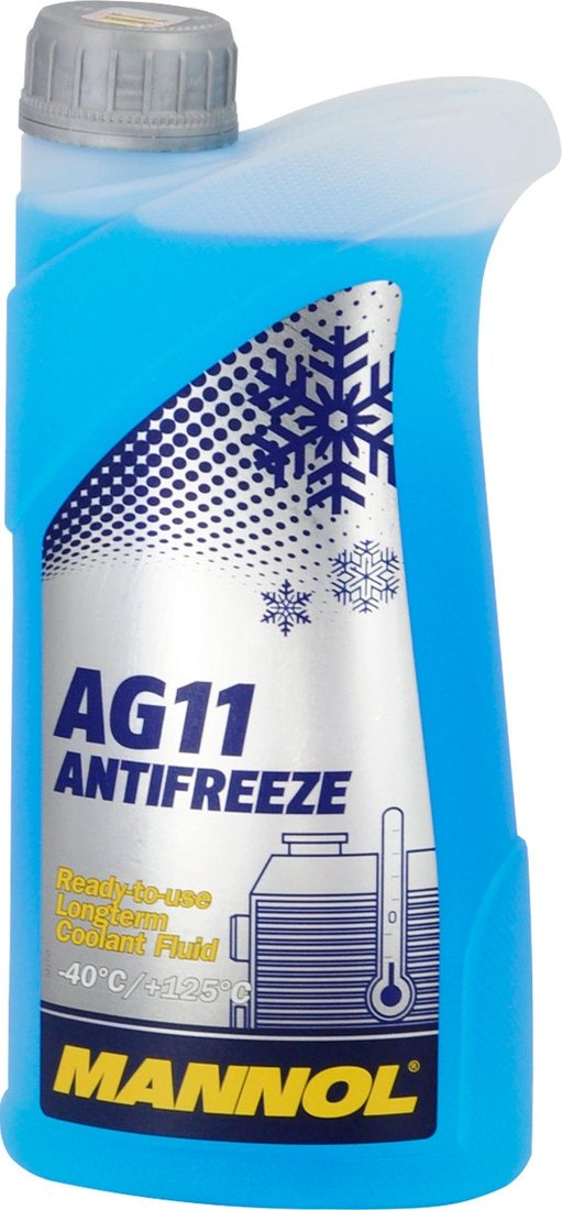 Антифриз Mannol Antifreeze AG11-40 1л (синий)