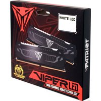 Оперативная память Patriot Viper White LED 2x8GB DDR4 PC4-28800 PVLW416G360C6K