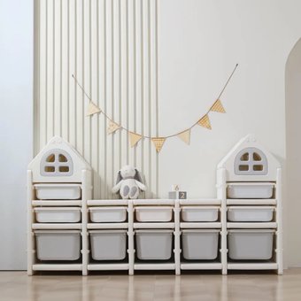 Комод UNIX kids Grey PTSTW12GRY (12 ящиков)