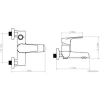 Смеситель Econoce EC0281WT