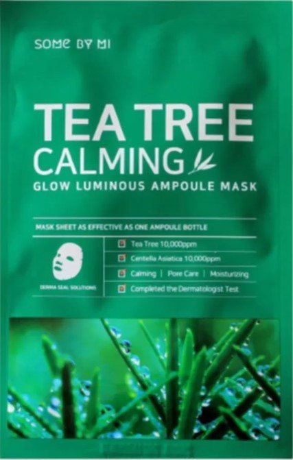 

Some By Mi Маска для лица тканевая Tea Tree Calming Glow Luminous Ampoule Mask 25 г