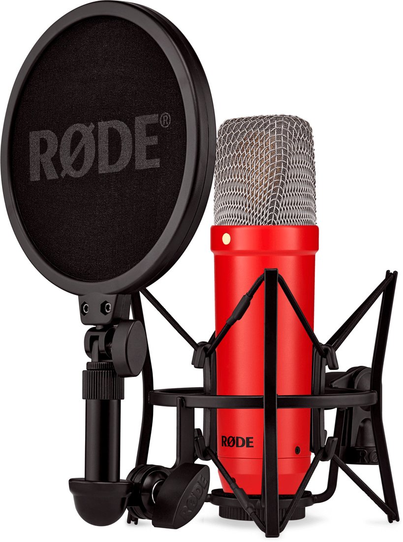 

Проводной микрофон RODE NT1 Signature Series (красный)
