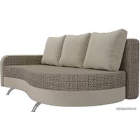 Тахта Лига диванов Премьер 105272 (левый, корфу 03/бежевый)