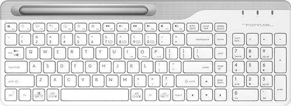 

Клавиатура A4Tech Fstyler FBK25 (белый/серый)