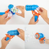 Пистолет для создания мыльных пузырей BRAUBERG Бластер-Кольт 665149 в Орше