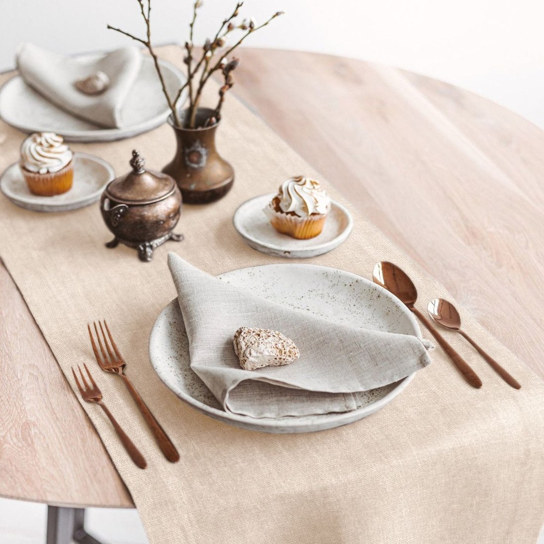 

Дорожка на стол Волшебная ночь 40x140 776599 (жемчуг)