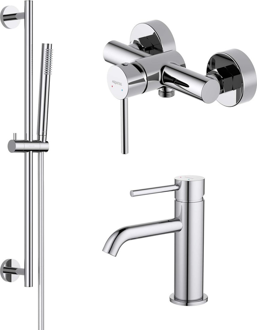 

Комплект смесителей Aquatek Европа AQ1331CR