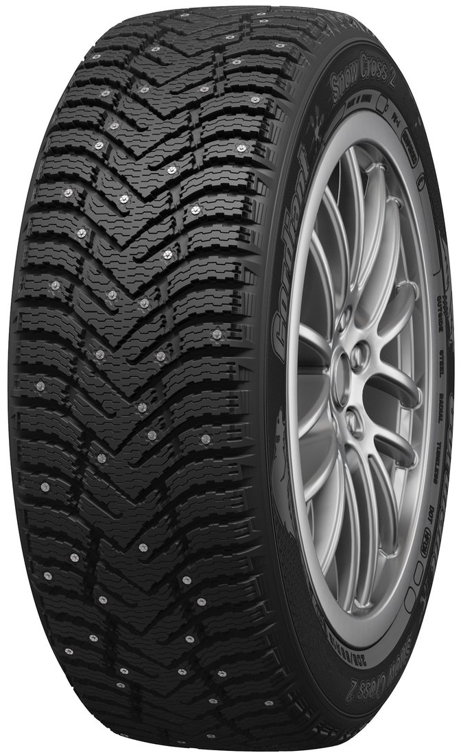 

Зимние шины Cordiant Snow Cross 2 SUV 205/70R15 100T (шипы)