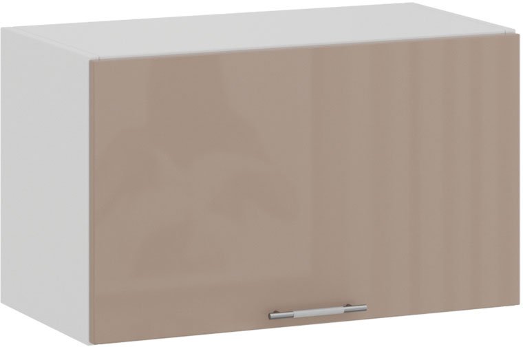 

Шкаф навесной Трия Весна 1В6Г (белый/кофе с молоком)