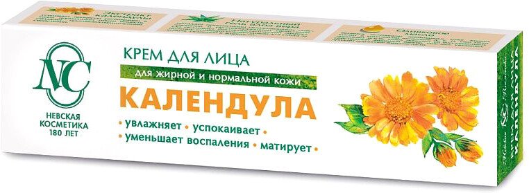 

Невская косметика Крем для лица Календула 40 мл
