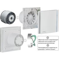 Осевой вентилятор Soler&Palau Silent-100 CZ Marble Black Design - 4C [5210611900]