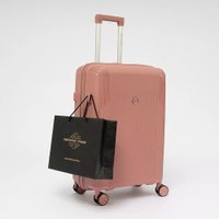 Чемодан-спиннер Francesco Molinary 344-8038/2-24PNK (розовый)