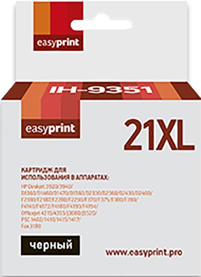 

Картридж easyprint IH 9351 (аналог HP 21XL (C9351CE))