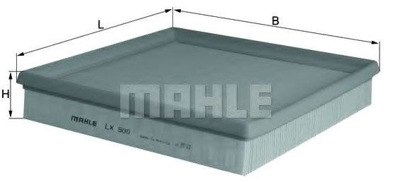 

Воздушный фильтр Mahle Knecht LX500